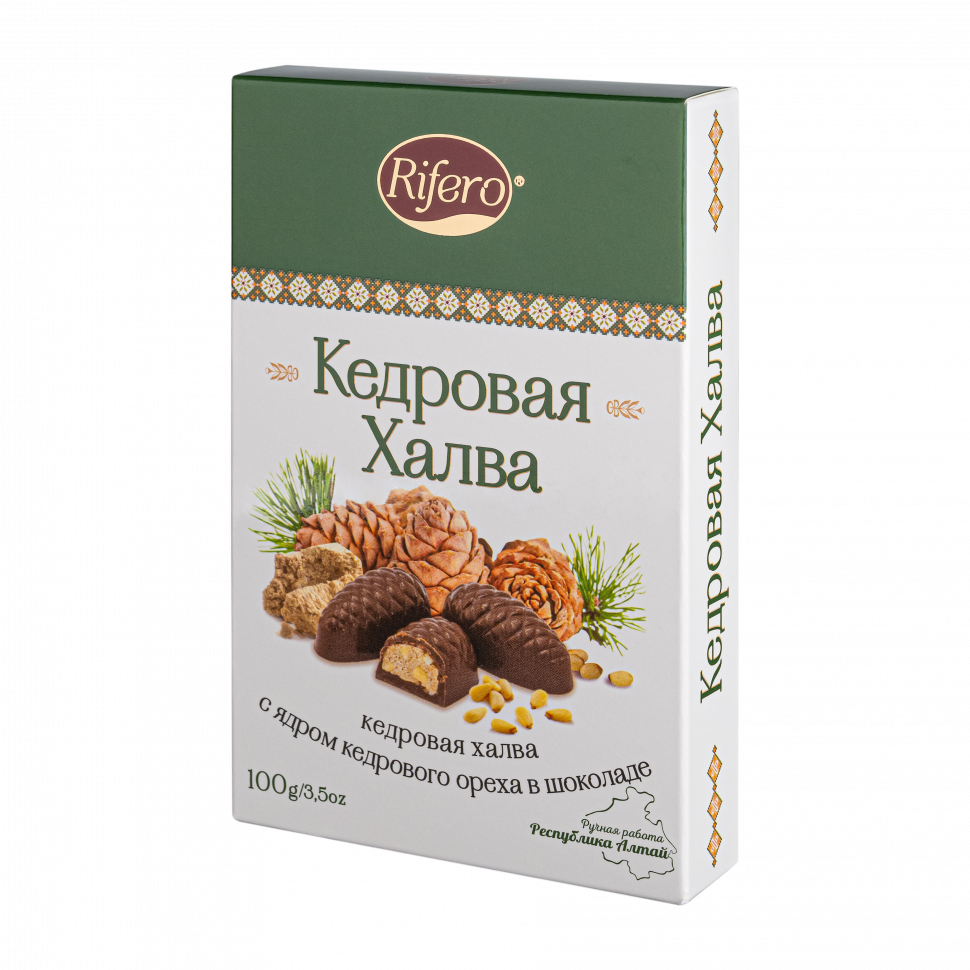  Риф и ко Конфеты "Кедровая халва" 100г   в Усинске