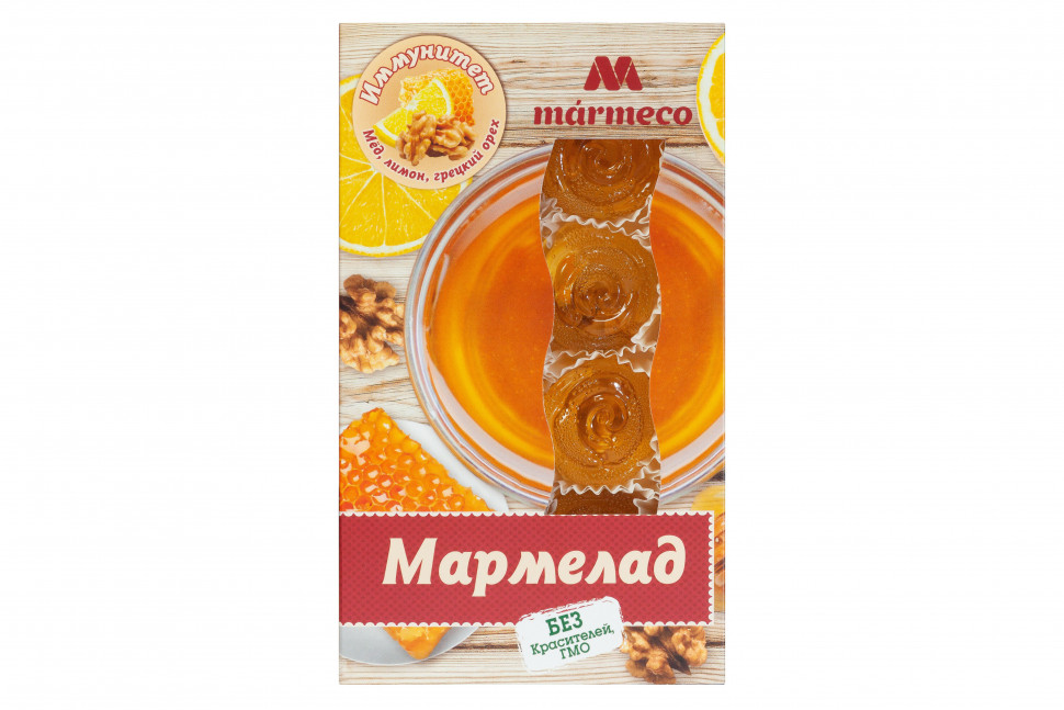  Мармелад "Иммунитет"  Мёд, лимон, грецкий орех, 180г  в Усинске
